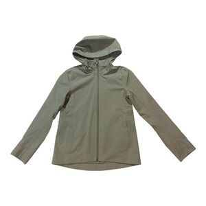 Aritzia Babaton Frontier Rain Jacket Green/Gray Sz XS